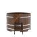 Купель для бани BentWood круглая из мореного дуба Премиум, D1,5 м