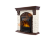 Электрокамин Electrolux Classic EFP/P-1020LS с порталом Firelight Torre Classic U угловой, слоновая кость, темный дуб