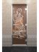 Дверь стеклянная DoorWood Хамам «Искушение» бронза, 1900х700 мм