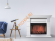 Электрокамин Electrolux EFP/P-2520LS с порталом Firelight Elegante 25, белый