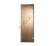 Дверь стеклянная Grandis GS 9х21-МB-S-Si коробка алюминий Silver, ручка Абаш