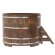 Купель для бани BentWood круглая из сращённой морёной лиственницы, D1,8 м
