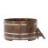 Купель для бани BentWood круглая из сращённой морёной лиственницы, D1,8 м