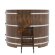 Купель для бани BentWood круглая из сращённой морёной лиственницы, D1,8 м