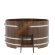 Купель для бани BentWood круглая из сращённой морёной лиственницы, D1,8 м