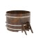 Купель для бани BentWood круглая из сращённой морёной лиственницы, D1,5 м