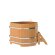 Купель для бани BentWood угловая из лиственницы Премиум, 1,19х1,19 м