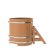 Купель для бани BentWood угловая из дуба Премиум, 1,03х1,03 м