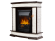 Электрокамин Electrolux Classic EFP/P-1020LS с порталом Firelight Scala Classic, сланец белый, темный дуб